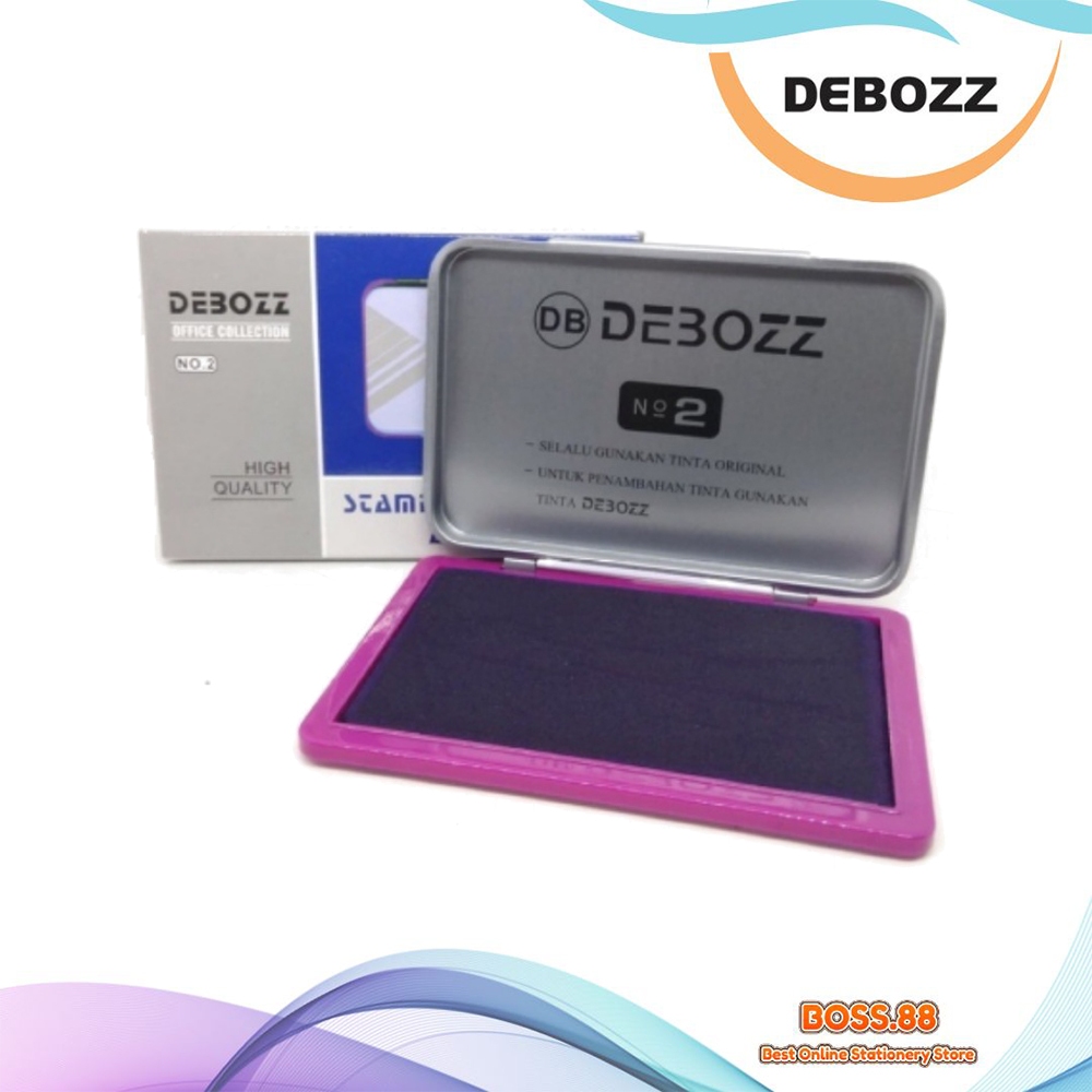 

STAMP PAD / BANTALAN CAP DEBOZZ NO 2 (1 PCS)