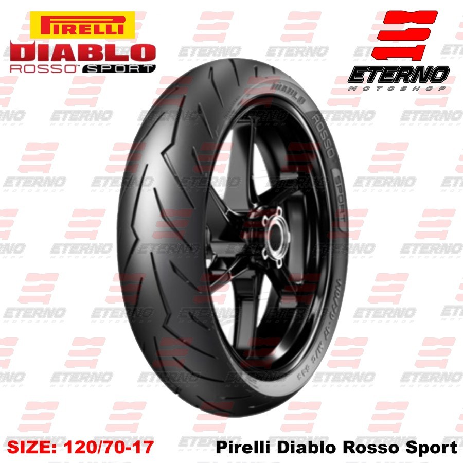 Ban Pirelli Diablo Rosso Sport 120/70-17 120 70 Ring 17 Ninja R25 CBR