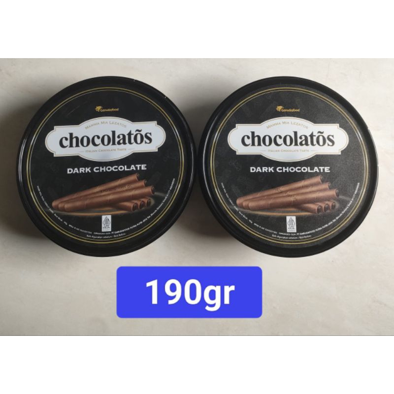 

CHOCOLATOS DARK CHOCOLATE 190gr