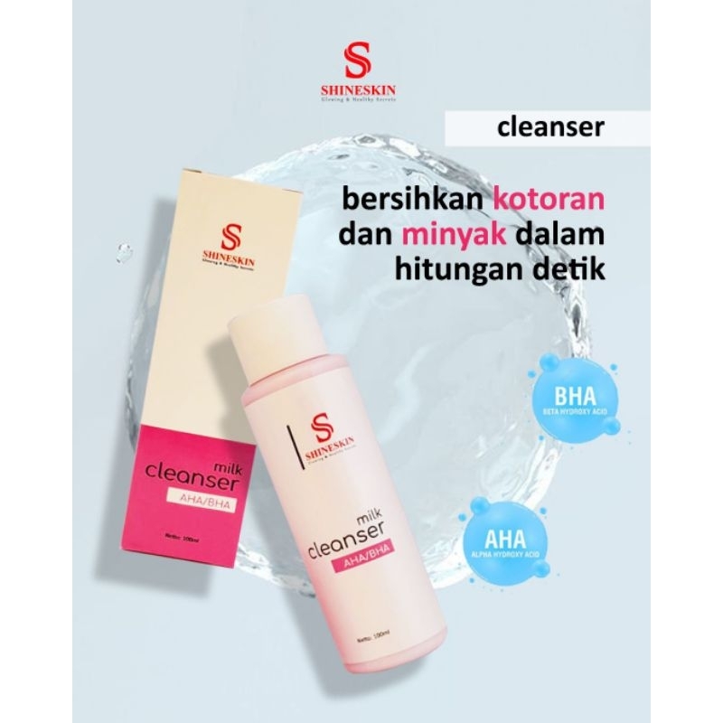 

MILK CLEANSER AHA BHA