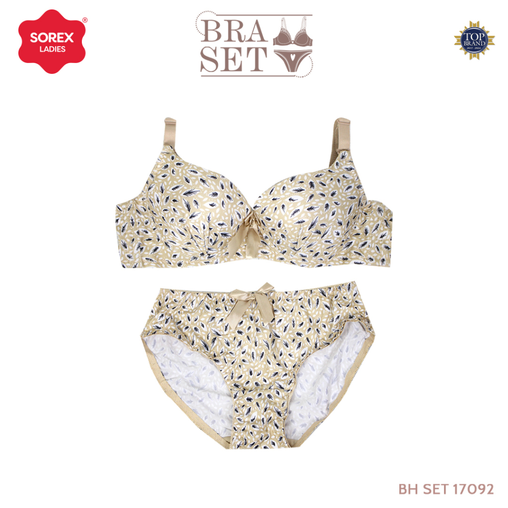 Sorex Bra Set Busa Sedang Kawat Kait 3 Setara Cup A-B CD Freesize Setara L-XL BH 17092