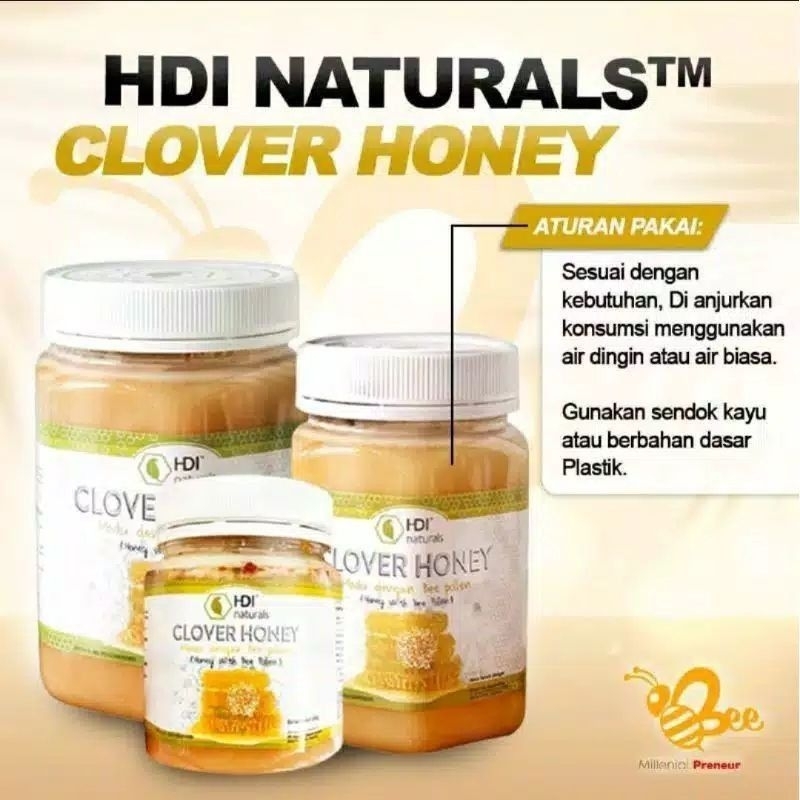 

Madu Cloveer Honey 1 Kg / 500 gr / 250gr