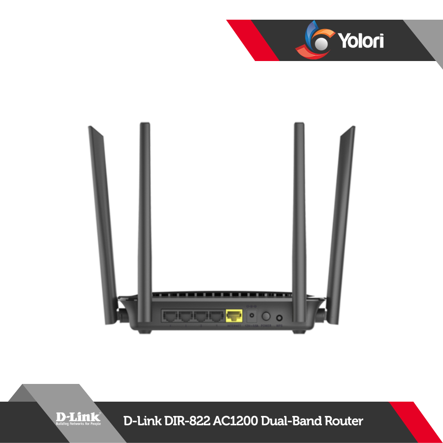 D-Link DIR-822 AC1200 Dual-Band Router
