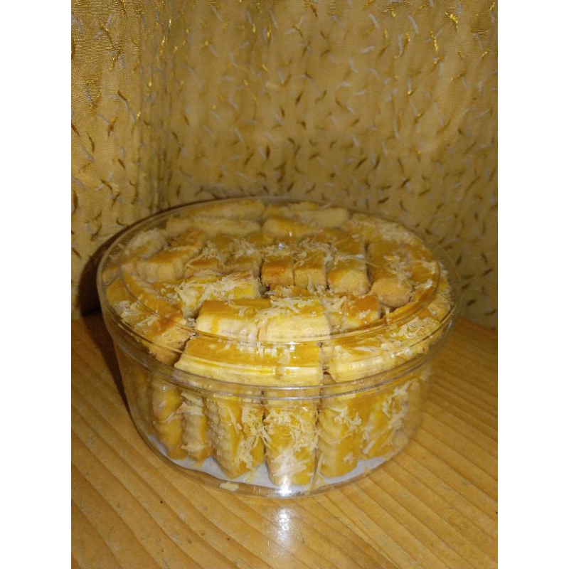 

Kastengels/ Kue Keju Kue Lebaran Toples 500g