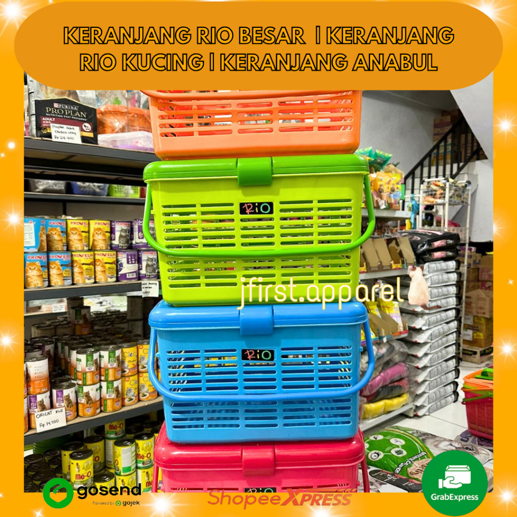 KERANJANG RIO BESAR | KERANJANG RIO KUCING | KERANJANG ANABUL