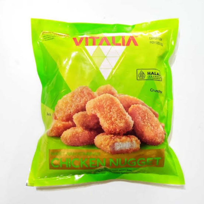 

Vitalia Nugget Ayam 500 gr (Frozen Food)