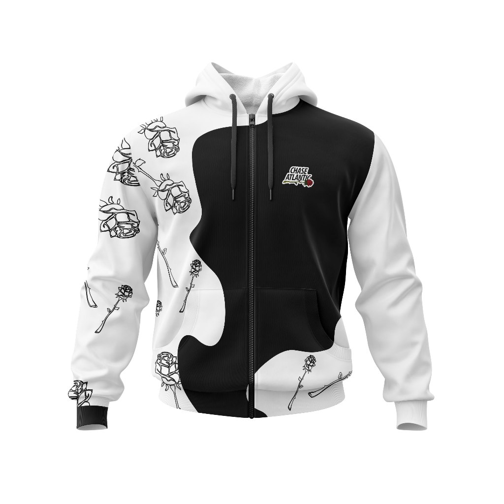 Jaket Hoodie Pria Wanita Band Musik Chase Atlantic Art 01 & 02 Full Print Custom