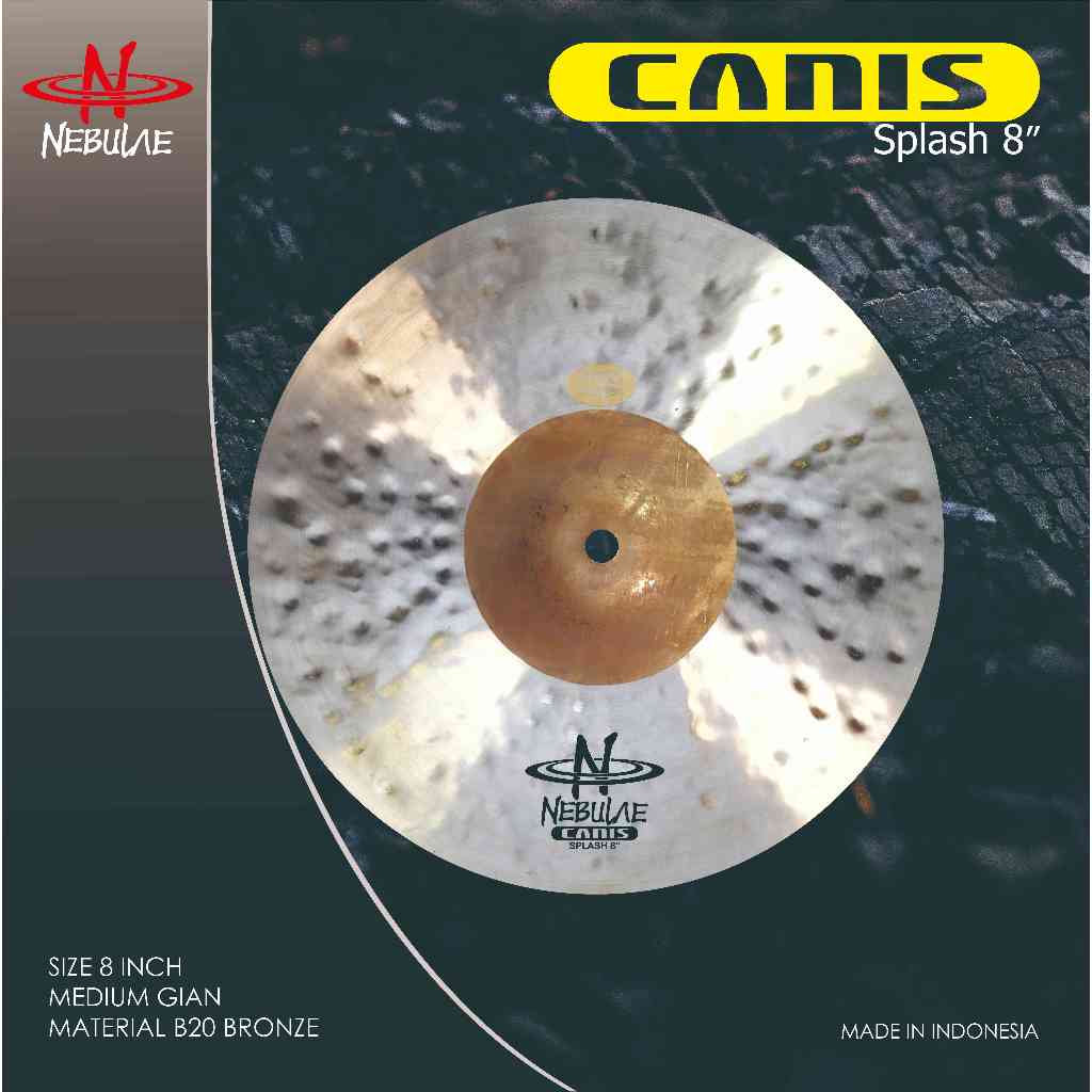 Nebulae Cymbal Canis Splash 8"