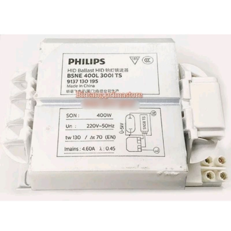 Ballast / Trafo BSN 400 / BSNE400 / BSNE 400 Watt Philips