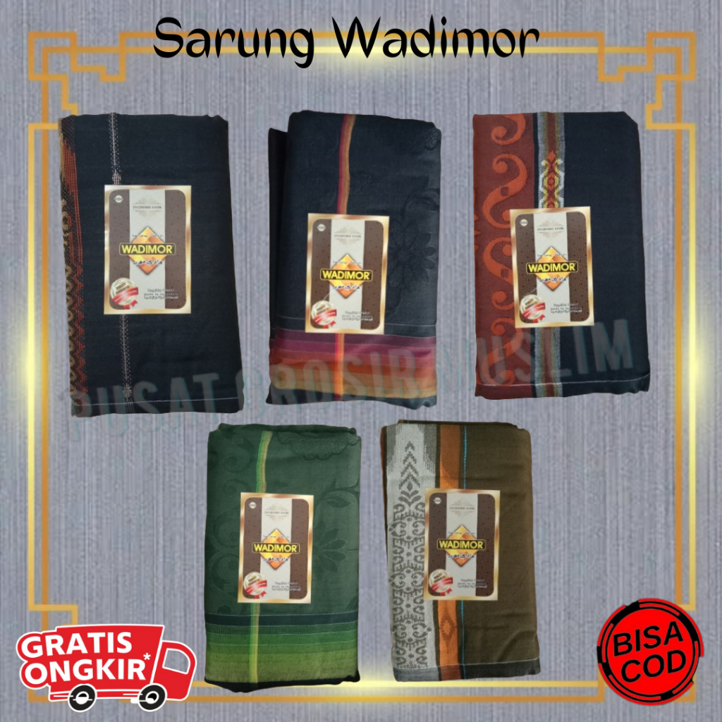 Sarung Wadimor Jacquard Sarung Tenun Wadimor Antik Jacquard