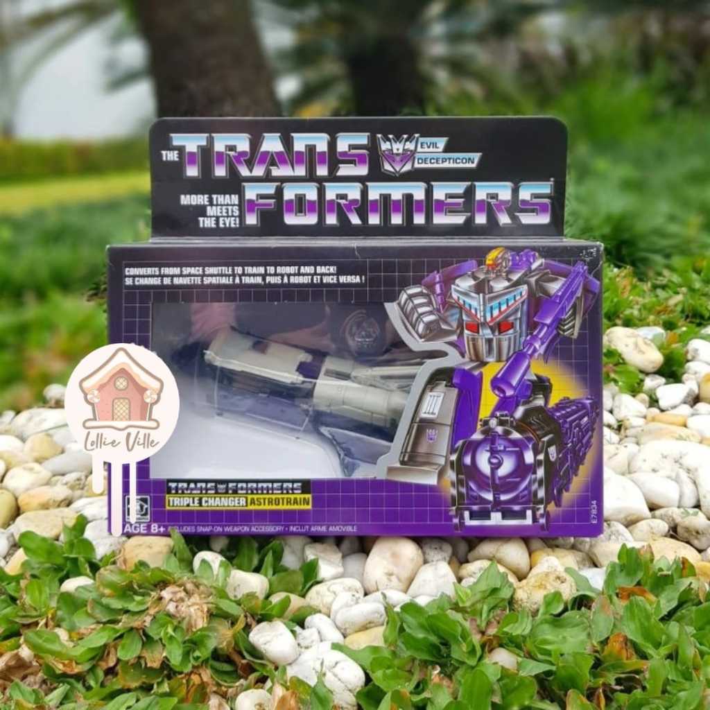 Transformers Triple Changer Astrotrain Vintage Action Figure