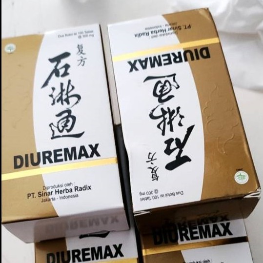 DIUREMAX Tablet Shi Lin Tong Obat China Herbal Peluruh Batu Ginjal