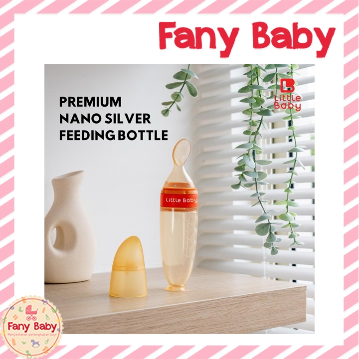 LITTLE BABY PREMIUM NANO SILVER FEEDING BOTTLE