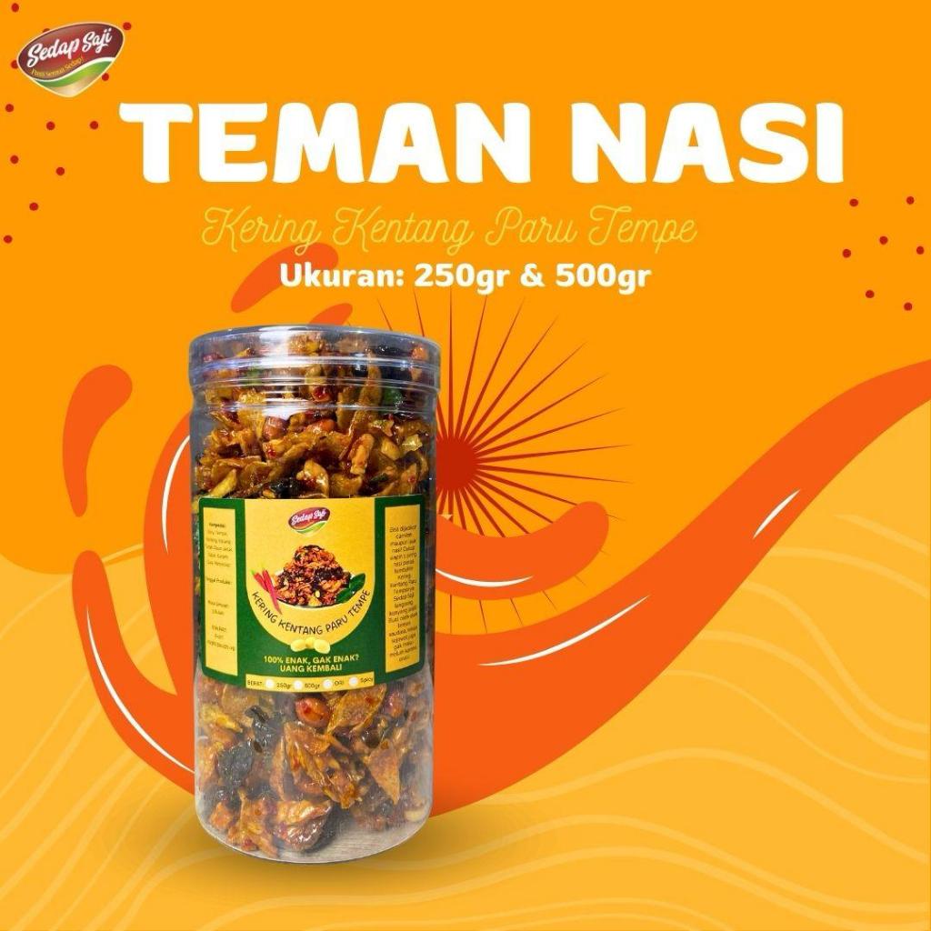 

Sedap Saji Kering Kentang Paru Tempe Cemilan Viral Enak