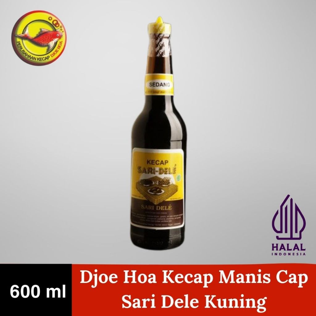 

Djoe Hoa Kecap Manis Cap Sari Dele Kuning - 600ml