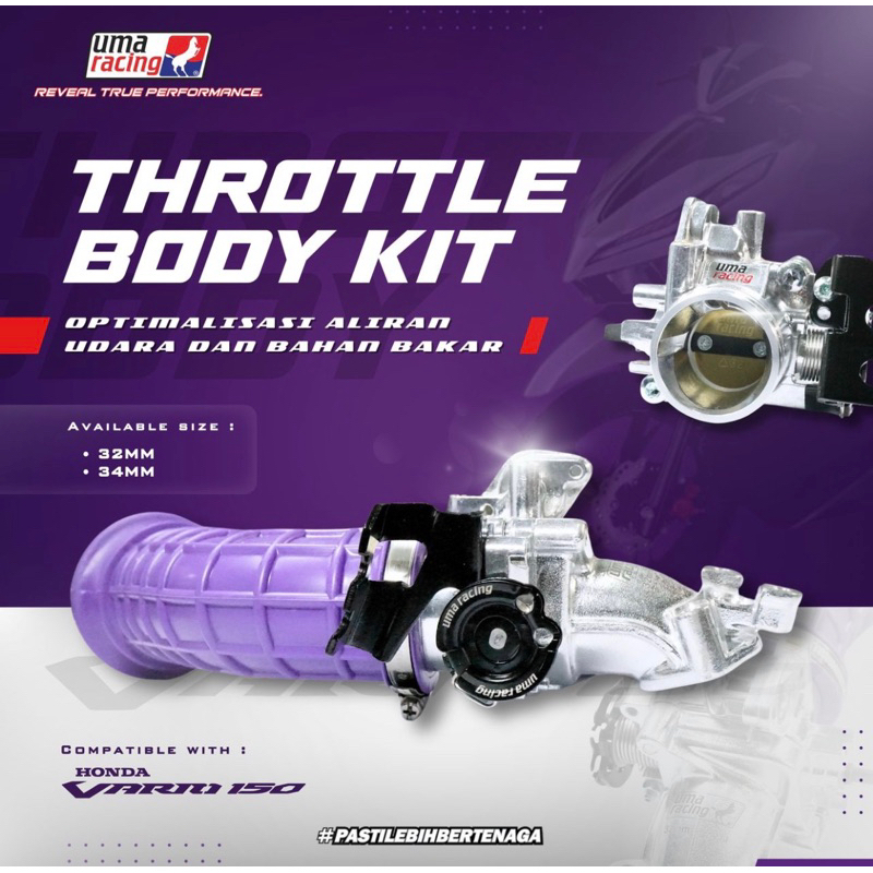 THROTTLE BODY TB UMA RACING FOR VARIO150