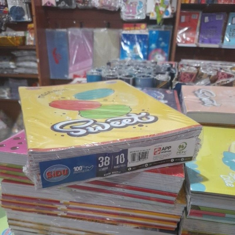 

Buku Tulis SINAR DUNIA 38 Lembar (10 Buku)