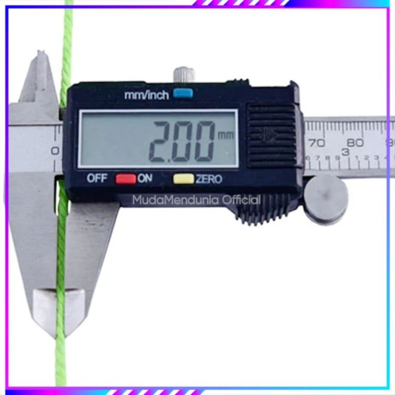 Tali tambang plastik PE 2mm/Tambang ikat 2mm Eceran Permeter