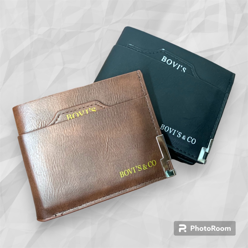 Dompet Pria Original Ori Bovis Terbaru Bahan Kulit Sintetis Premium Harga Murah Terjangkau Model Kan