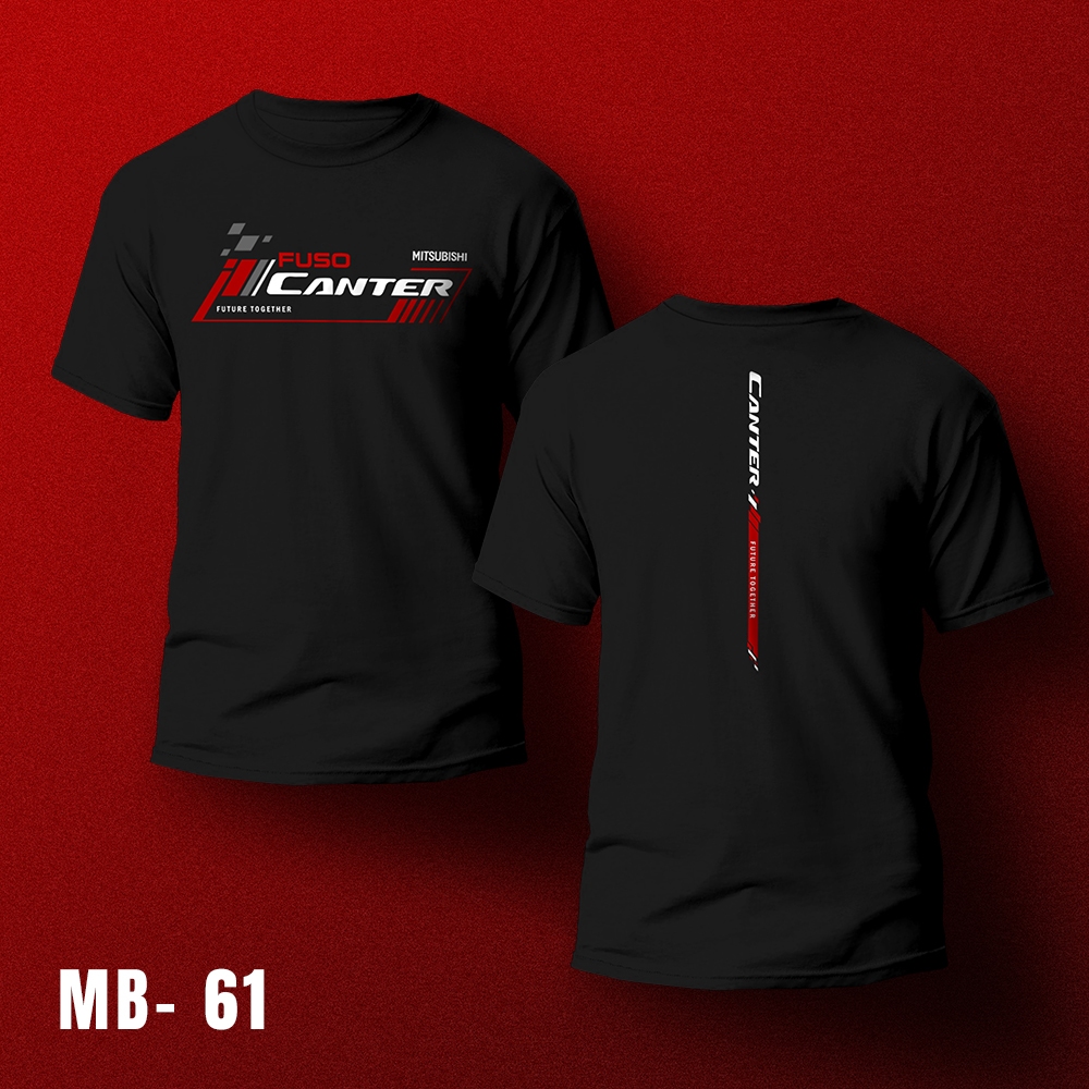 KAOS MOBIL MITSUBISHI CANTER / Kaos Mitsubisi Canter / Kaos Distro / Baju Mobil / Kaos Mobil / Baju 