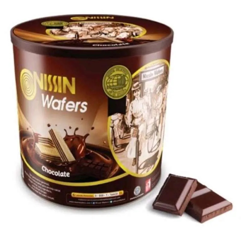 

NISSIN WAFER CHOCOLATE KALENG 570 gram JAJANAN KALENG LEBARAN READY STOCK