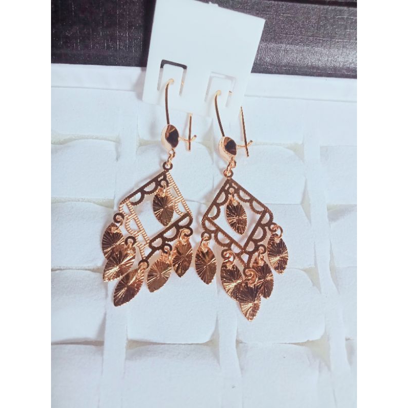 anting Dubai lapis emas