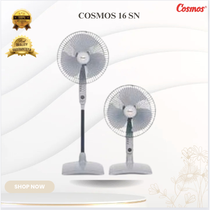 COSMOS KIPAS ANGIN 16 SN STAND FAN 2 IN 1/16-SN/16SN/16 SN/COSMOS KIPAS ANGIN LOW WATT