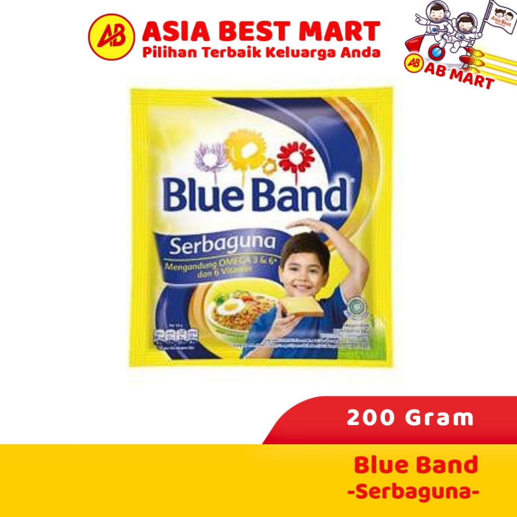 

Blue Band Sachet 200 Gr Mentega Margarin Serbaguna