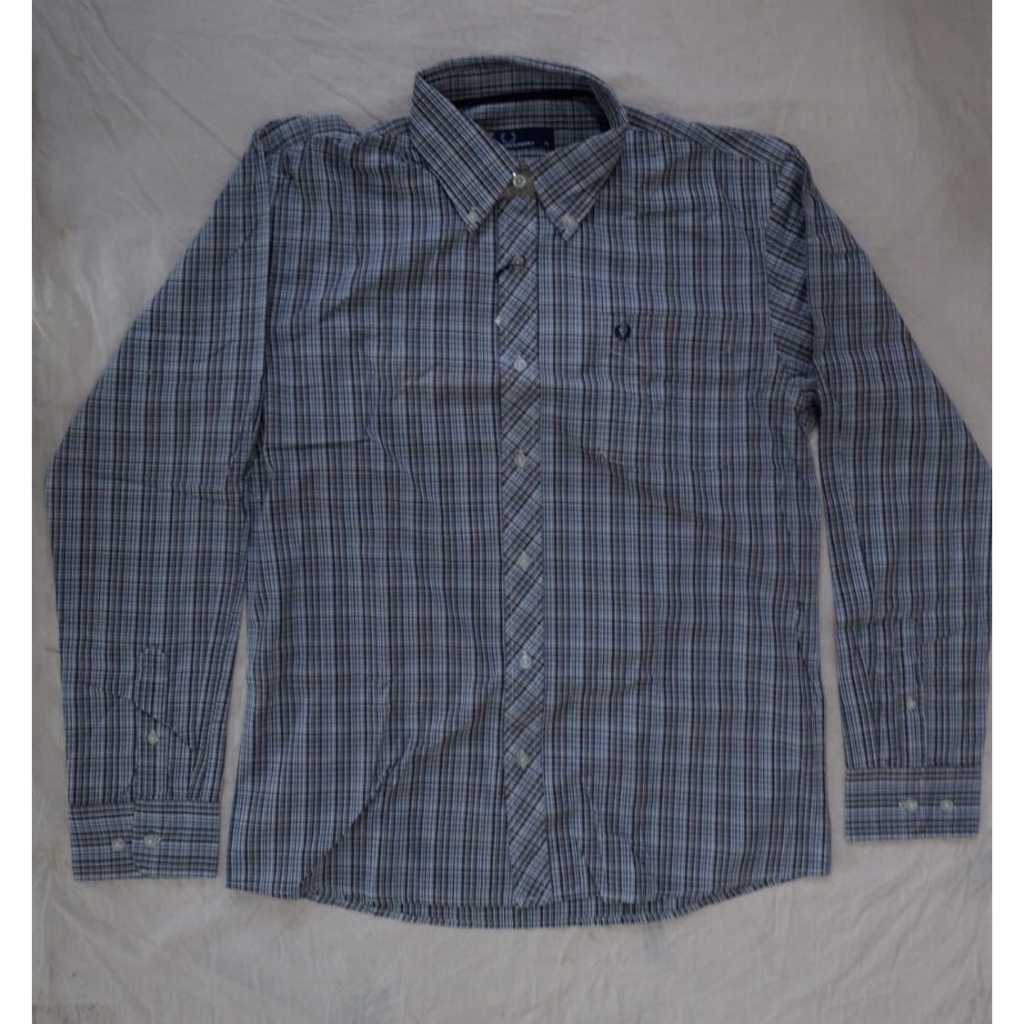 Kemeja Pria FRED PERRY Size L XL XXL