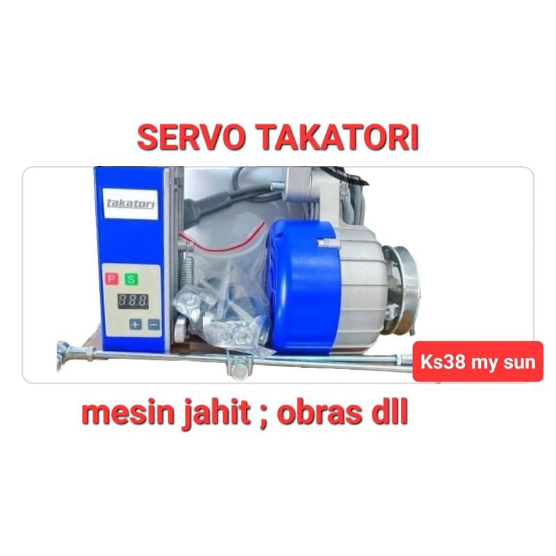 Dinamo servo Takatori. mesin jahit/obras typical /juki/ brother dll