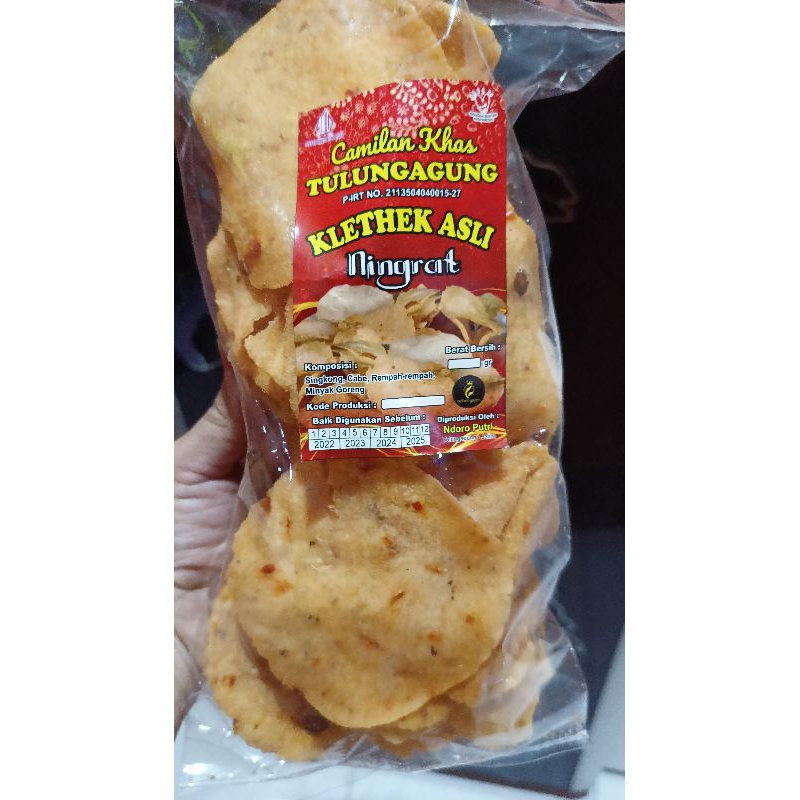 

KLETEK Makanan Khas Tulungagung