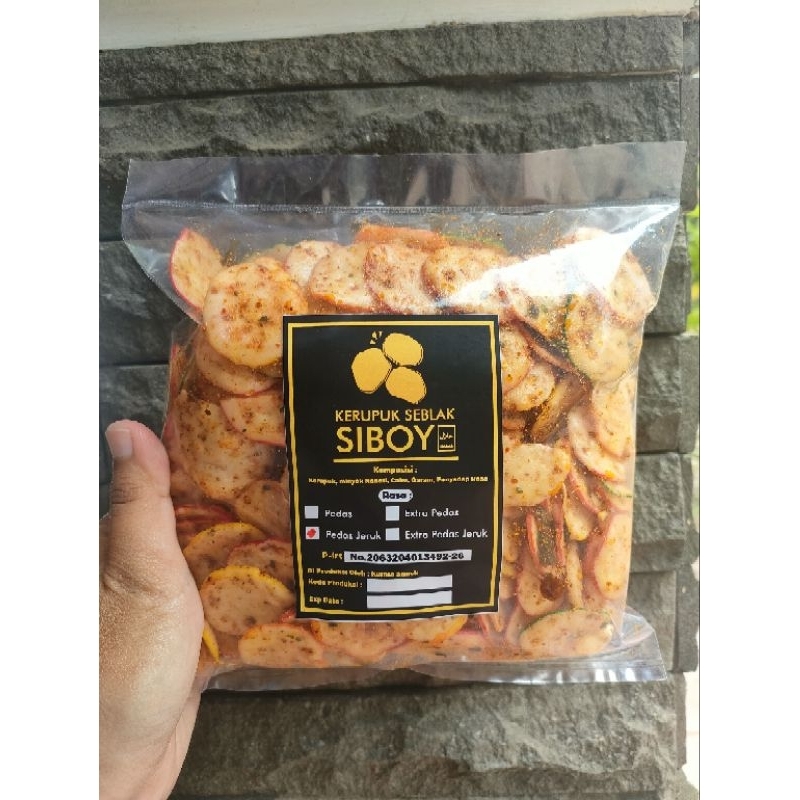 

200gr Krupuk Seblak si Boy by Tuangeun Balarea