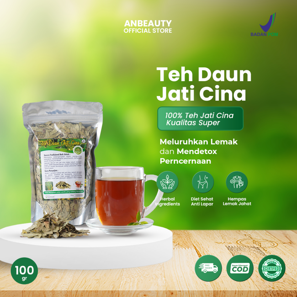 

Teh Daun Jati Cina