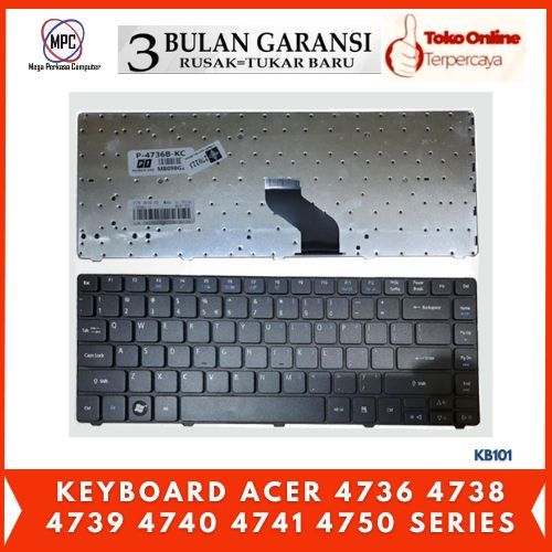 Keyboard Laptop ACER Aspire 4736 4738 4740 4741 4750 4240 Series