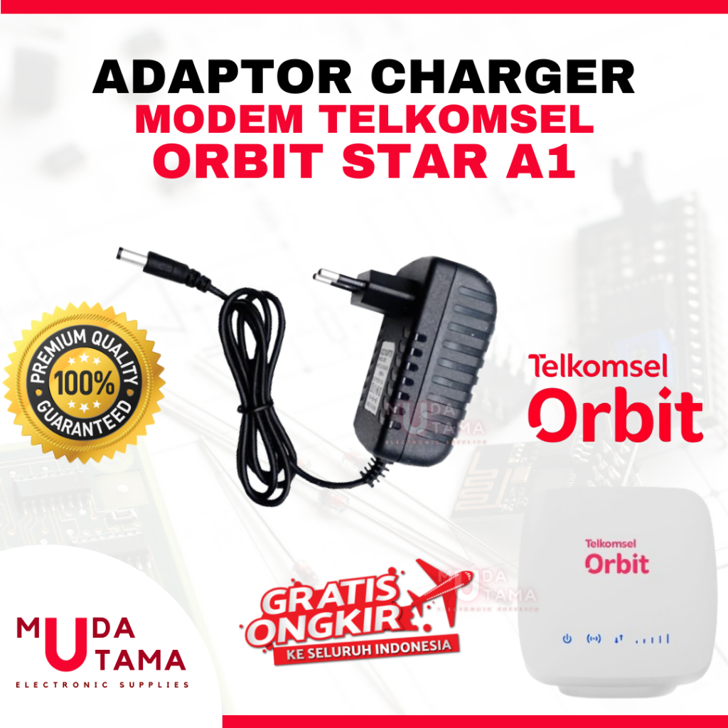 ADAPTOR MODEM ORBIT STAR A1 - BAGUS | CHARGER MODEM WIFI ORBIT STAR A1 | ADAPTOR WIFI ORBIT STAR A1 