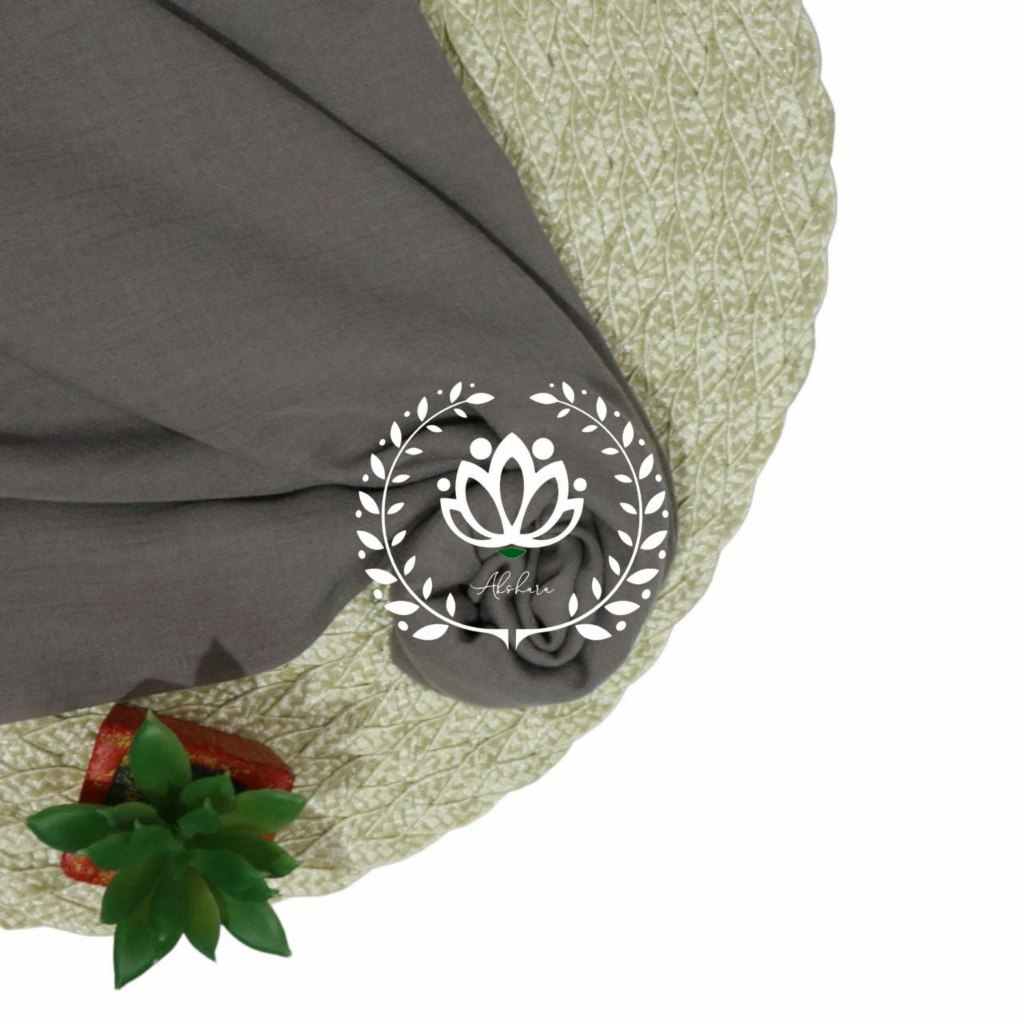 Hijab Segi Empat 'Khaki' Voal Premium Akshara - Hijab/Kerudung/Jilbab