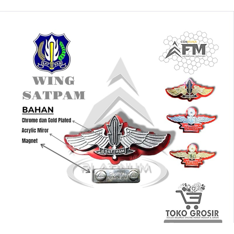 WING SATPAM MAGNET | WING SECURITY |