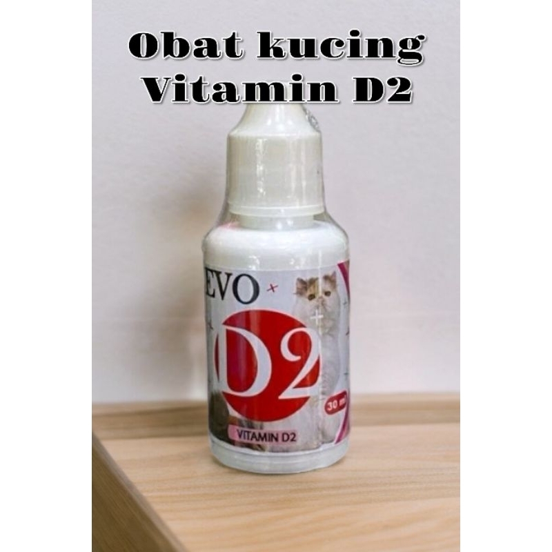 EVO D2 || Obat kucing Vitamin D2 ANTI FLU