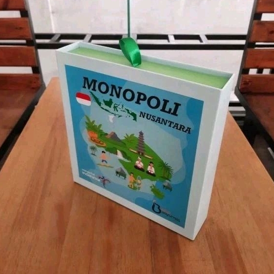Original Box Monopoli/Monopoly Nusantara/Boardgame/Mainan Edukatif
