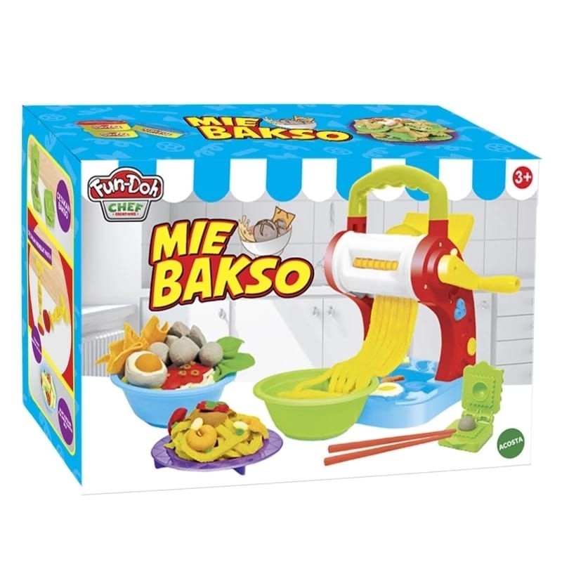 Mainan Fundoh Lilin Mie Bakso untuk anak anak