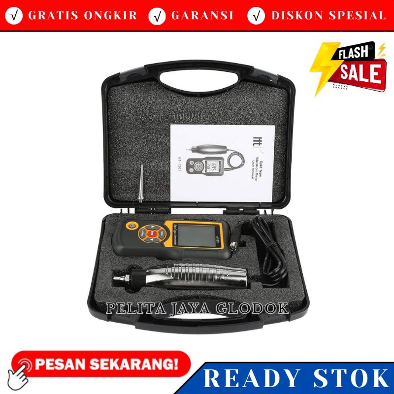 HT-1201 Digital Vibration Tester Precision Split Type Vibration Meter