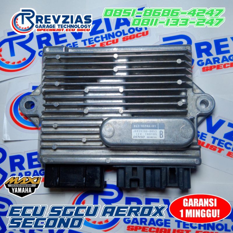 ECU SGCU AEROX B63 TYPE B KUNCI SECOND BERGARANSI