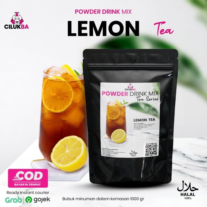 

Bubuk Minuman Instan Rasa Lemon Tea 1 kg Cilukba Powder