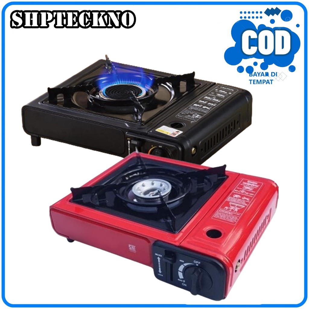 Kompor Portabel Niko Di Lengkapi Koper