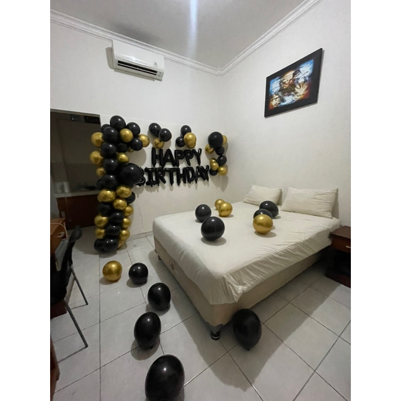 jasa dekorasi balloon ulang tahun kamar