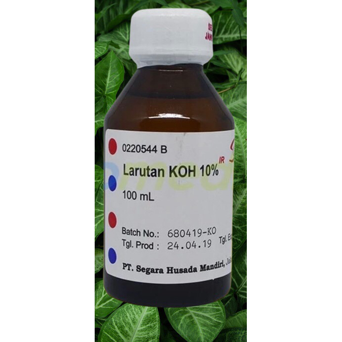 larutan Koh 10%