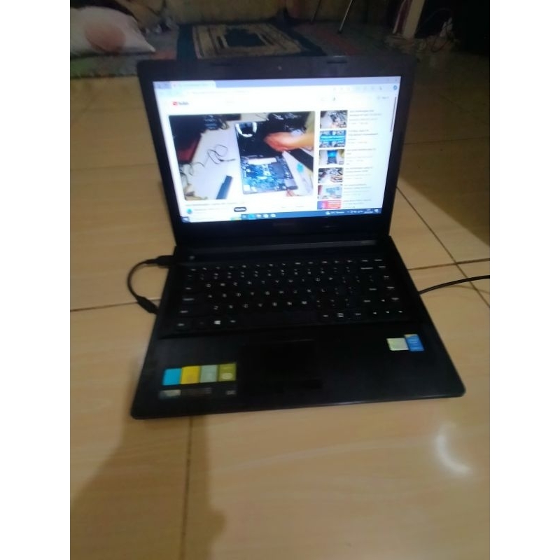 Laptop Lenovo G40 Professor i3 gen 4 ram 4gb batre drop
