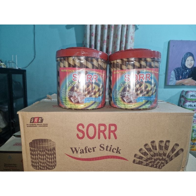 Sorr Wafer Stick isi coklat 380gr