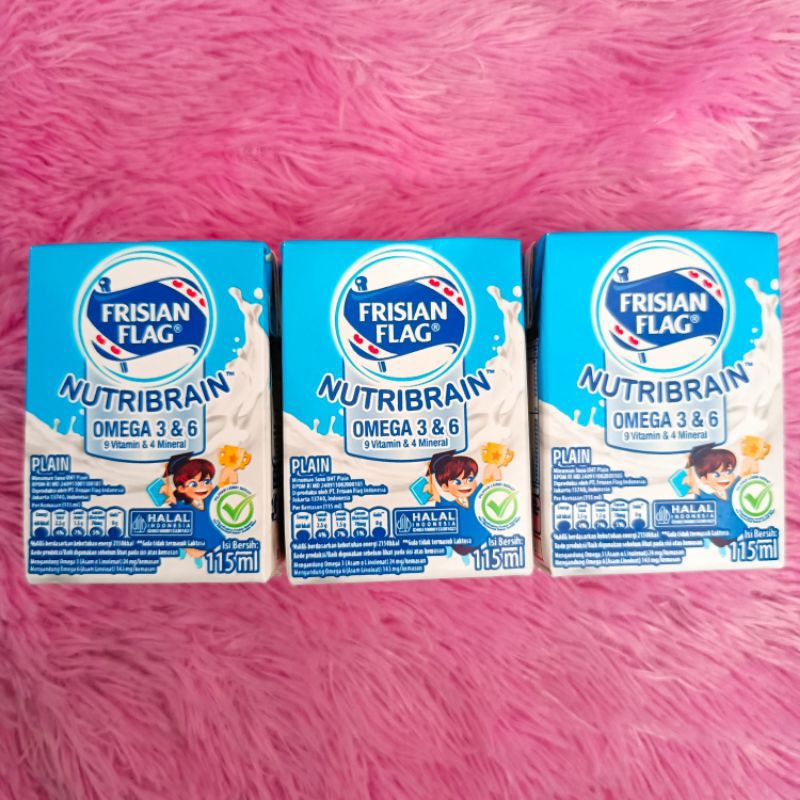 

Frisian Flag Nutribrain Omega susu UHT Plain 115ml