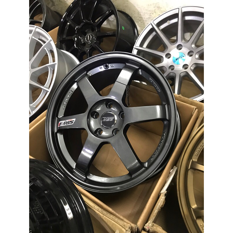 VELG SSW TE37 GUNMET R18
